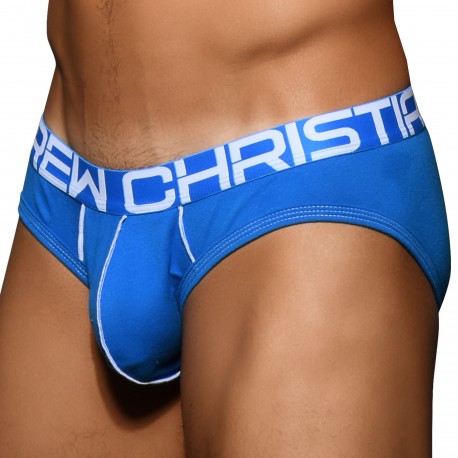 Andrew Christian Show-It Cotton Briefs - Electric Blue