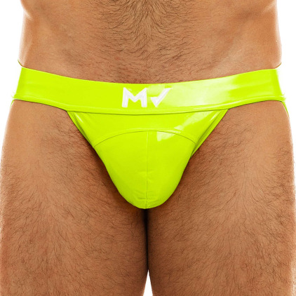 Modus Vivendi Jock Strap Viral Vinyle Jaune Fluo