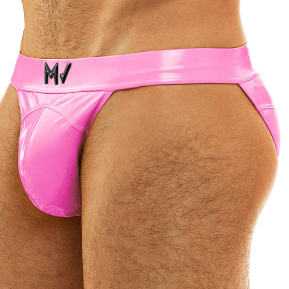 Modus Vivendi Slip Tanga Viral Vinyle Rose Fluo