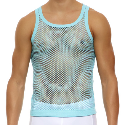 Modus Vivendi Débardeur C-Through Bleu Ciel Modus Vivendi Débardeur C-Through Bleu Ciel