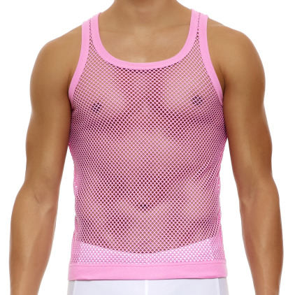 Modus Vivendi Débardeur C-Through Rose Fluo Modus Vivendi Débardeur C-Through Rose Fluo