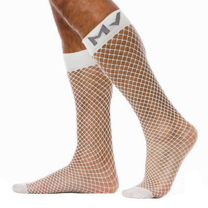Modus Vivendi Chaussettes Résille Blanches