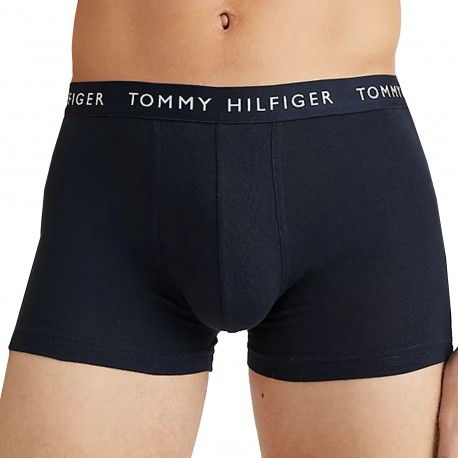 Tommy Hilfiger Essential Cotton Boxer Briefs - Black - Black