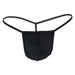 String Ficelle Coulissant Noir CandyMan