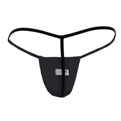 String Ficelle Coulissant Noir CandyMan