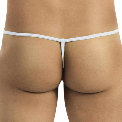 String Ficelle Coulissant Blanc CandyMan