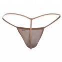CandyMan Transparent G-String - Beige