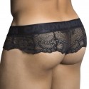 CandyMan Lace Thong - Black