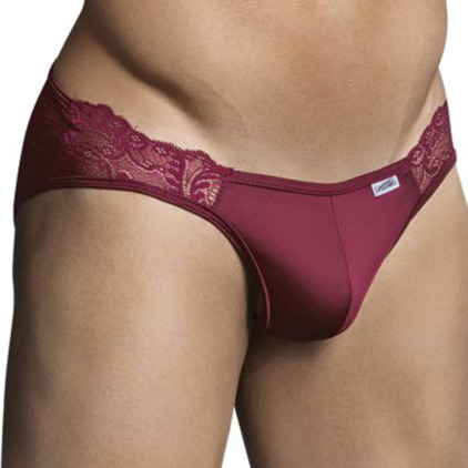 Jock Strap Dentelle Bordeaux CandyMan