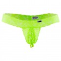 CandyMan Peek A Boo Thong - Lime