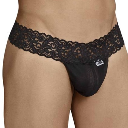 String Résille Dentelle Noir CandyMan