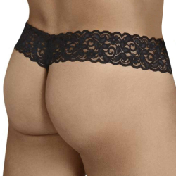String Résille Dentelle Noir CandyMan