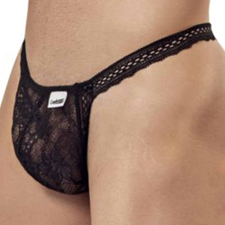 String Double Dentelle Noir CandyMan