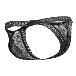 String Double Dentelle Noir CandyMan