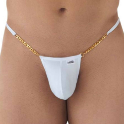 CandyMan Chain G-String - White