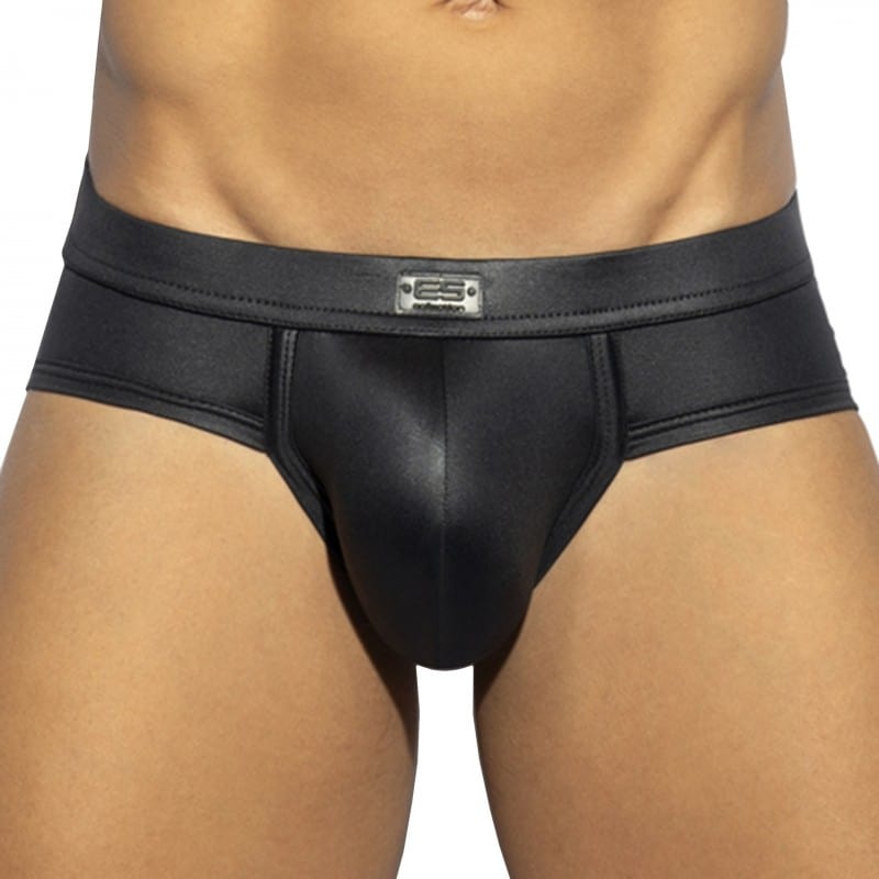 ES Collection Eco Shiny Trunks - Black