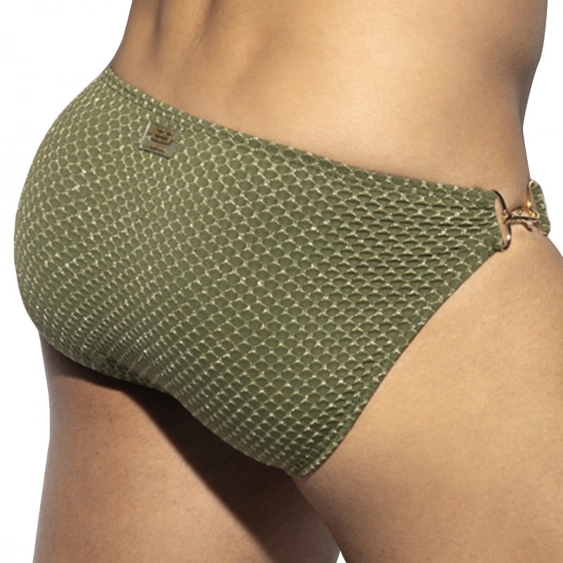 ES Collection Luxury Swim Bikini Briefs - Khaki