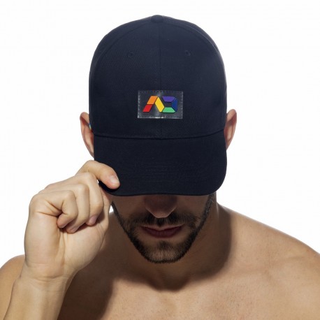 Addicted AD Rainbow Cap - Black