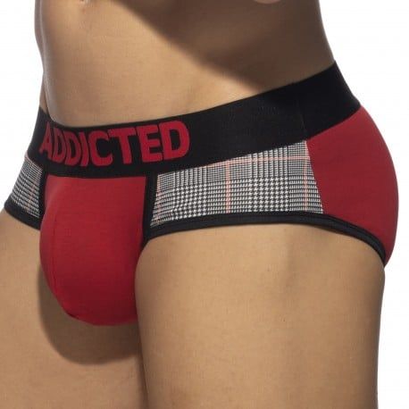 Addicted Scottish Combi Briefs - Red