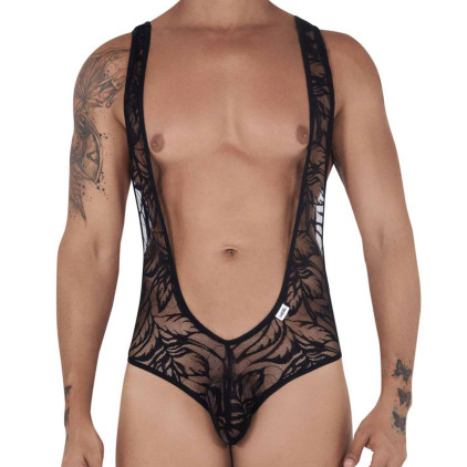CandyMan Body Dentelle Boyshort Noir