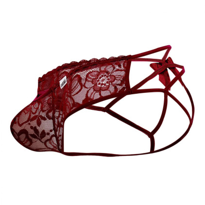 Jock Strap Bow Bordeaux CandyMan