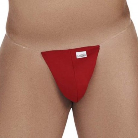 CandyMan Invisible Micro Thong - Red