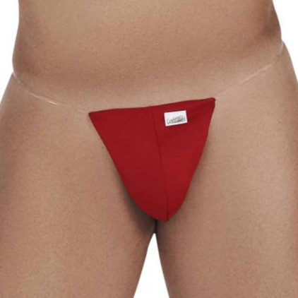 CandyMan String Micro Invisible Rouge