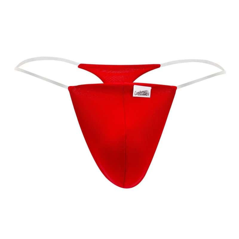 CandyMan Invisible Micro Thong - Red | INDERWEAR