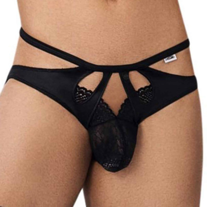 CandyMan Slip Découpé Noir CandyMan Slip Découpé Noir