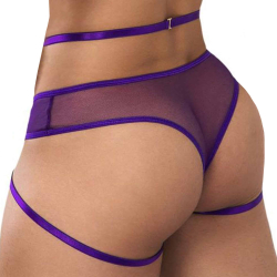 String Résille Violet CandyMan