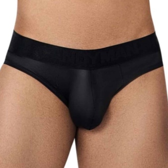 Slip à Lacets Noir CandyMan