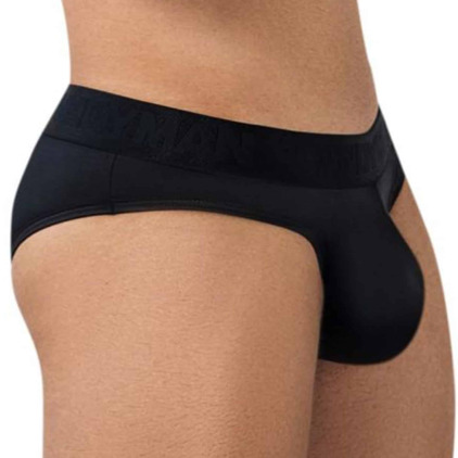 Slip à Lacets Noir CandyMan