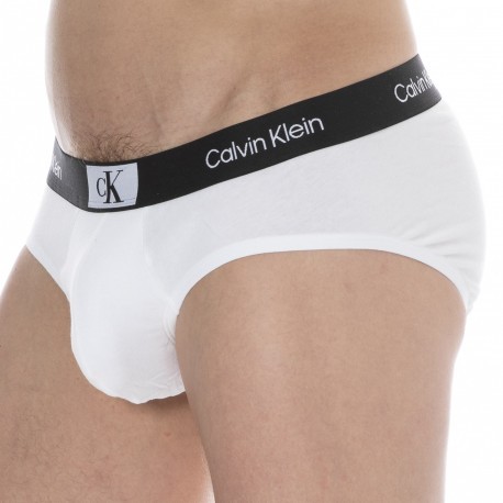 Calvin Klein Slip Ck96 Blanc