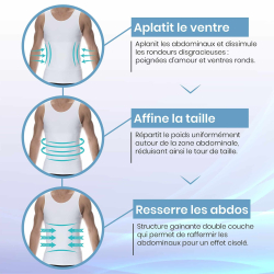 Débardeur Compression Ferme Blanc SKU