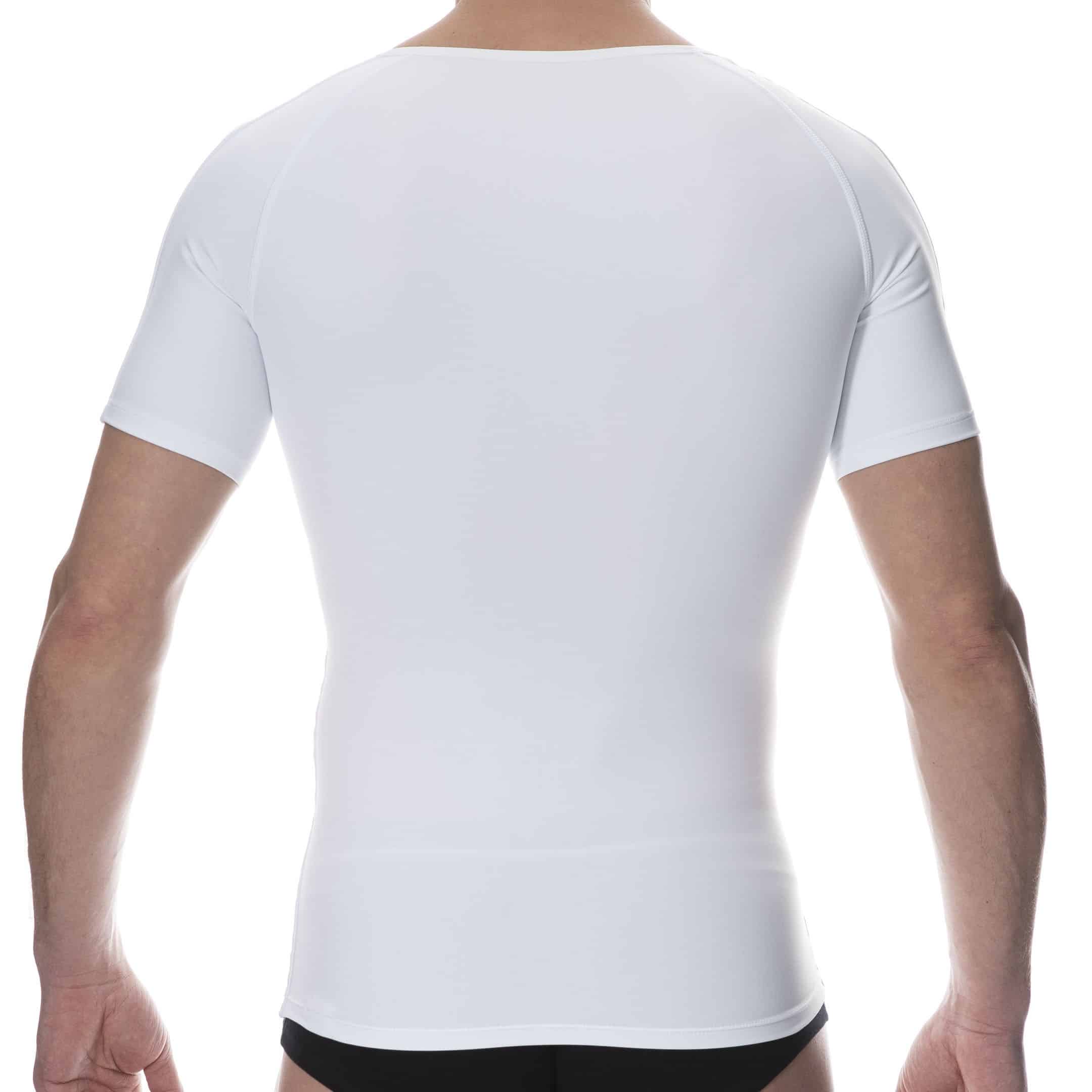 McDavid Sport Compression Shirt With Short Sleeves, White, Adult