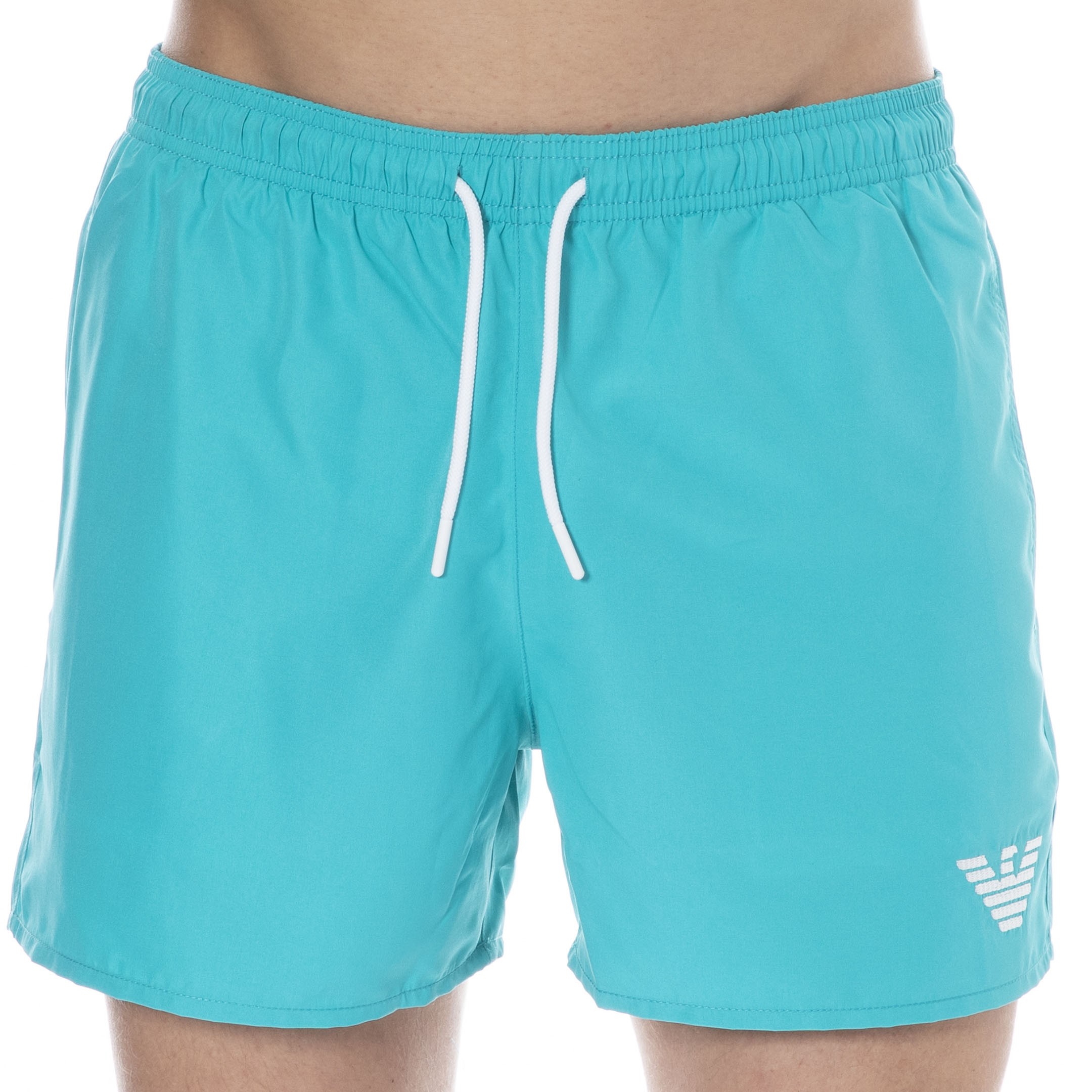 Emporio Armani Essential Swim Shorts - Turquoise | INDERWEAR
