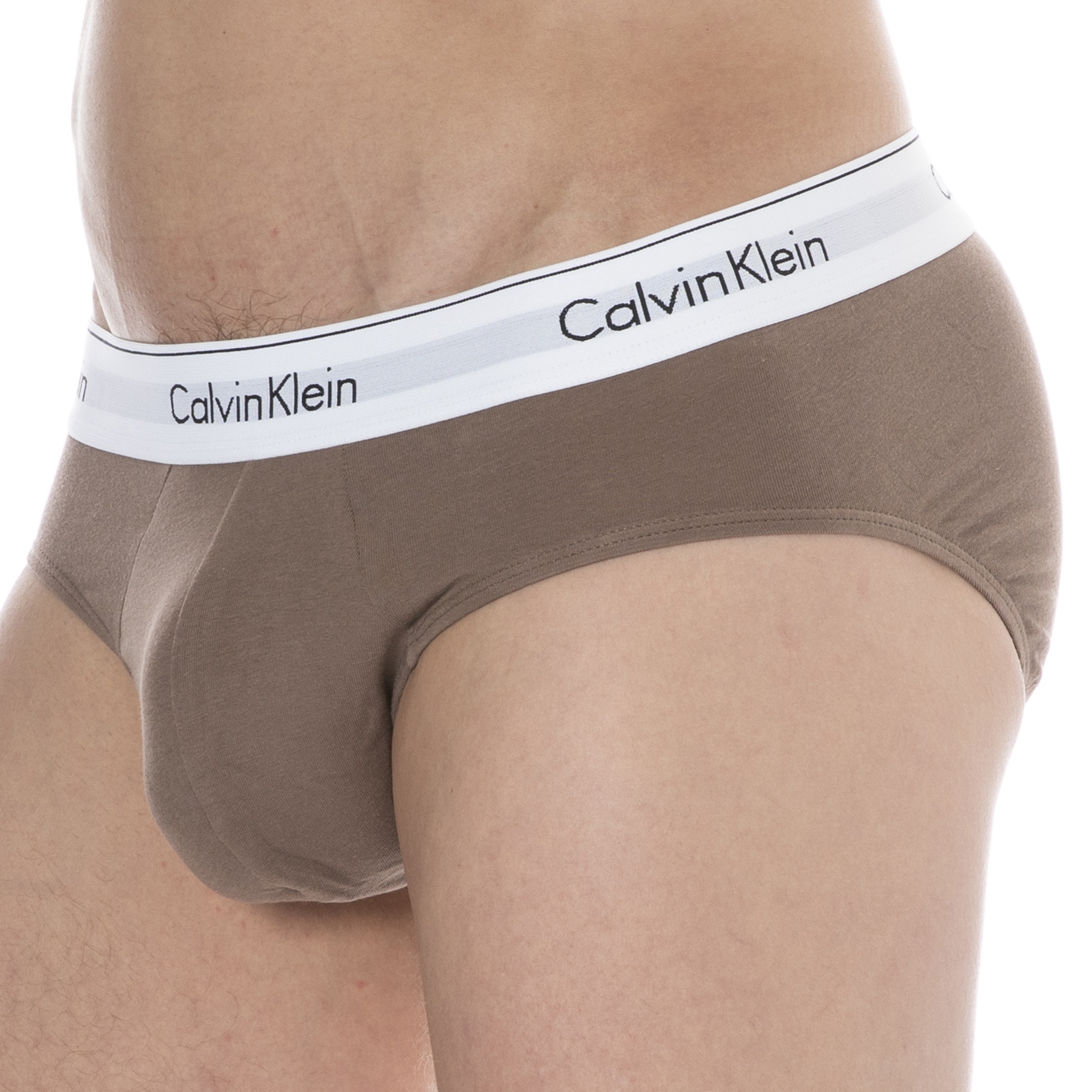 Calvin Klein Modern Cotton Briefs - Brown | INDERWEAR