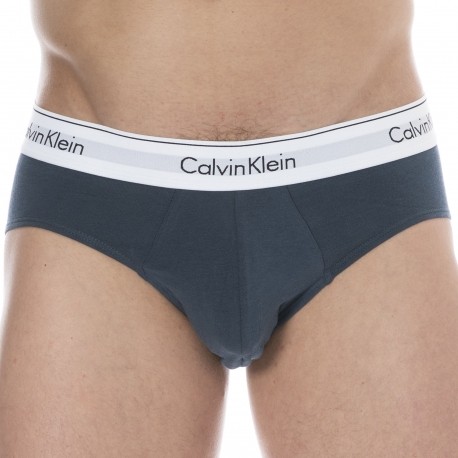 Calvin Klein Slip Modern Cotton Gris