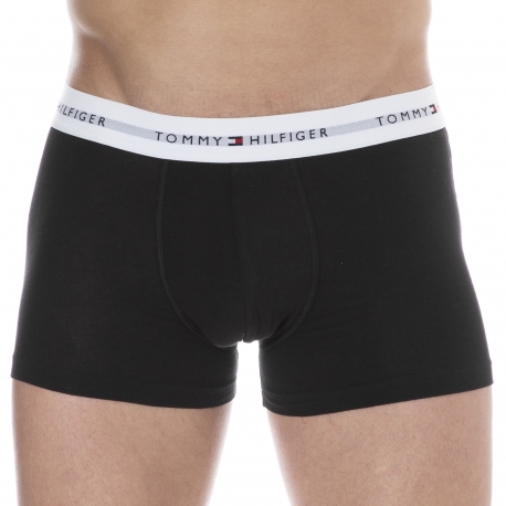 Tommy Hilfiger Logo Waistband Icons Boxer Briefs - Black