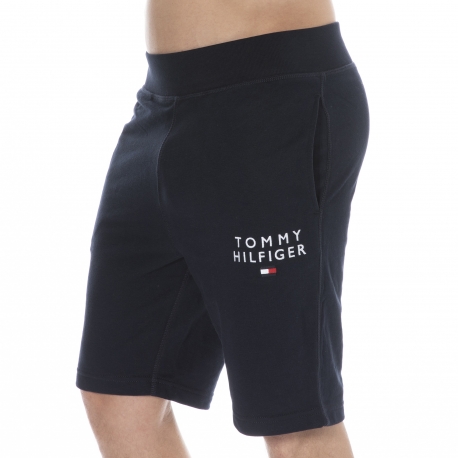 Tommy Hilfiger Embroidered Logo Shorts - Navy