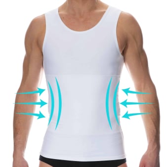 Débardeur Compression Ferme Blanc SKU