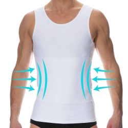 Débardeur Compression Ferme Blanc SKU