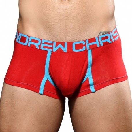 Andrew Christian Boxer Court CoolFlex Modal Show-It Rouge