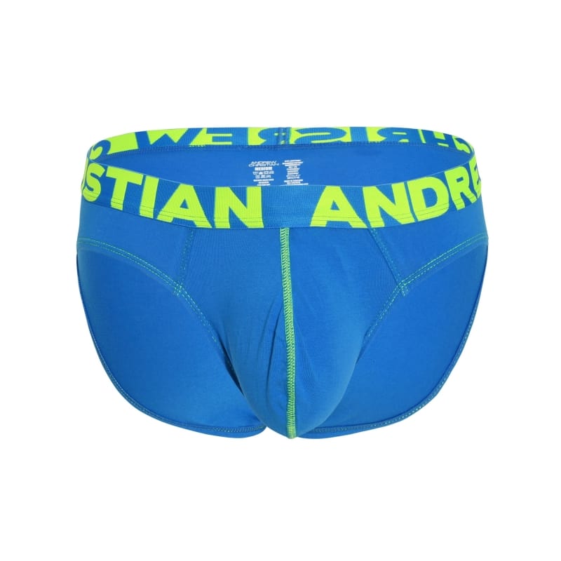 Andrew Christian Almost Naked Happy Briefs - Electric Blue | INDERWEAR