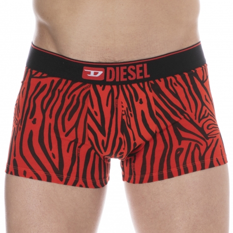 Diesel Denim Division Boxer Briefs - Red Zebra