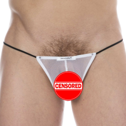String Hilo Mesh Blanc Joe Snyder