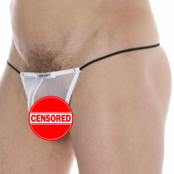 String Hilo Mesh Blanc Joe Snyder