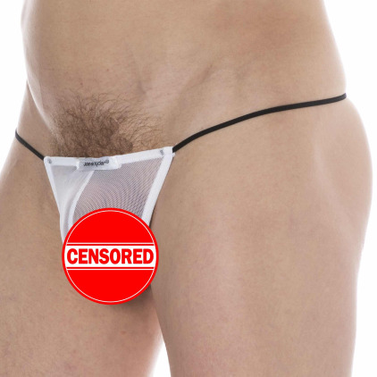 String Hilo Mesh Blanc Joe Snyder