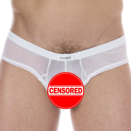String Mini Cheek Mesh Blanc Joe Snyder