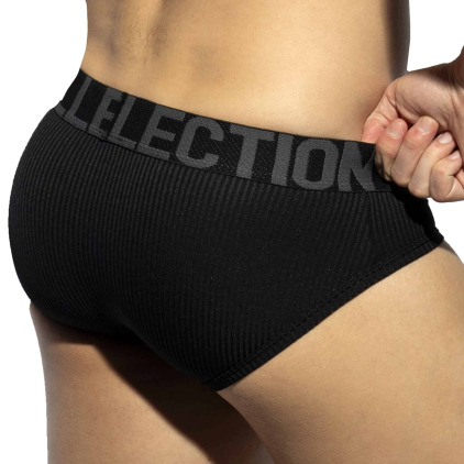 Slip Recycled Rib Noir ES Collection